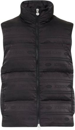 Iceberg Heren, Jassen, Zwart, Maat: L