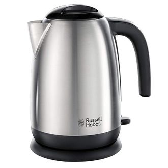 Russell Hobbs Adventure Kettle Open Handle Brushed - Silver | TJ Hughes