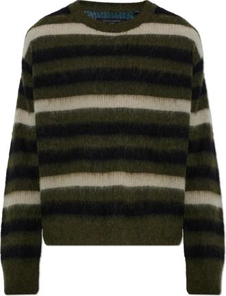 AllSaints Truien & Vesten, Heren, Groen, M, Wol, Sammie Sweater