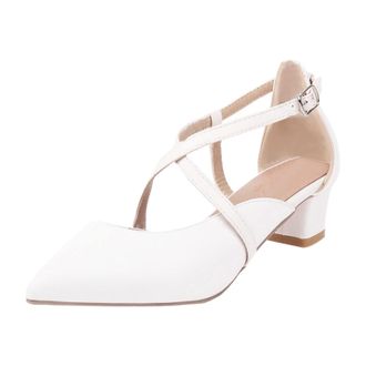 Generic Cool Slippers for Women Womens Orthotic Sandals Womens Foreign Trade Large Spring New PU Leather Buckle Heel Hollow Back Sandals Black Sandals 5.5 Wom