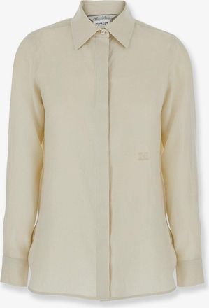 Max Mara Camicia Mxmfalasco in lino Vissuto - MAX MARA - gender_Woman