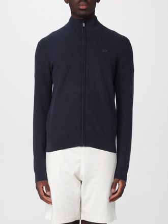 Sun 68 Cardigan con zip in cotone