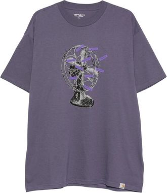 Carhartt Work in Progress Purple Crew Neck T-Shirt