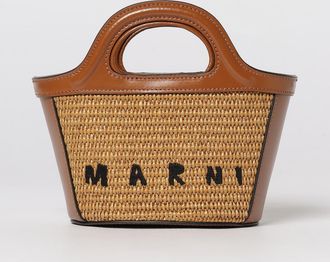 Marni Borsa Tropicalia Marni in pelle e rafia