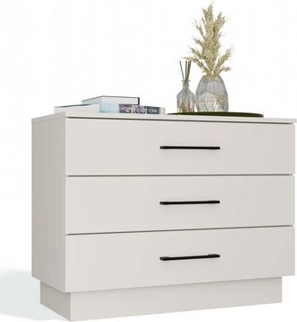 Topeshop Amber 3s Armario 3 Cajones Para El Dormitorio Kashmir