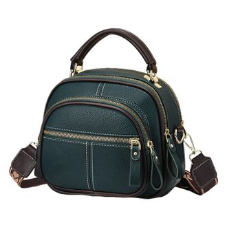 Generic Simple Leather Handbag:Shoulder Bag for Women,Fashion Leather Handbag | Large Capacity Tramp Bag with Adjustable Strap, Stylish Travel Travel Work, PU