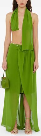 CHRISTOPHER ESBER Gonna asimmetrica - Verde