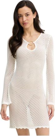 Guess Vestido Luna - Dresses - Mujer - Beige - L