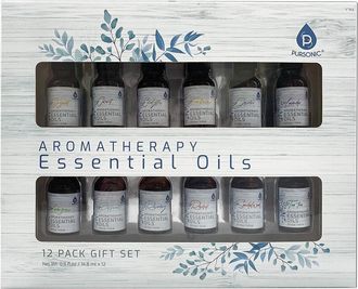 Pursonic Set Of 12 Aromatherapy Essential Oils