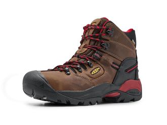 Keen Pittsburgh Energy 6 Waterproof (Comp Toe) Mens Shoes Bison/Black : 11.5 D - Medium, Leather