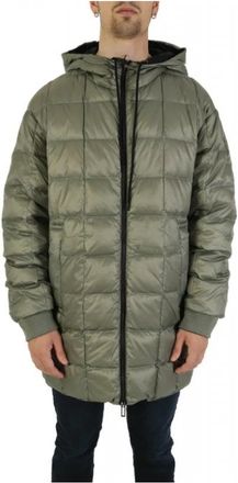 Emporio Armani Puffer Jacket - Heren - Gewatteerde jassen - Groen - 2XL - Jassen