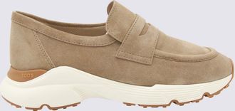Tod's Flat Shoes Light And Natural-Donna