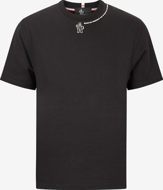 Moncler Rundhals-T-Shirt aus Jersey