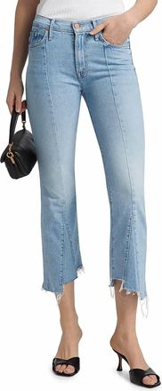 Mother Insider Crop Pointy Jeans In Lets Get It Together