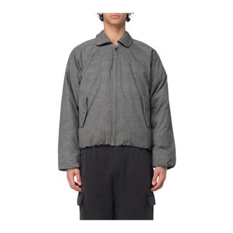 Daily Paper Clothing Light Jackets, male, Green, Size: S Lightweight Collared ZipUp Jacket