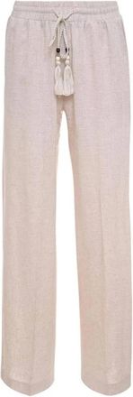 Maicazz Dewi Pant - Dames - Straight fit broeken - Beige - XS - Broeken