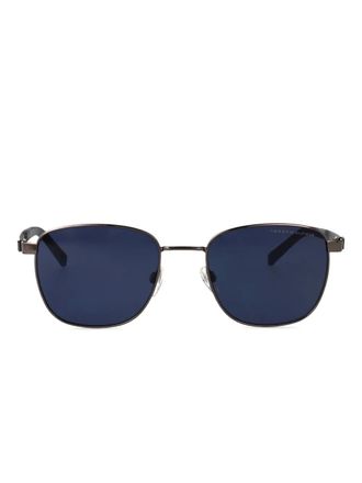 Tommy Hilfiger TH2138 stainless steel sunglasses - men - stainless steel - 53 - Black