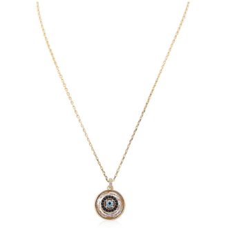 Swarovski Symbolica Pendant 14Mm Gold Shiny Multi