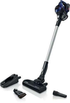 Bosch Serie 6 Bcs611p4a Aspiradora De Pie Y Escoba El&eacute;ctrica Bater&iacute;a Secar Filtro Higi&eacute;nico Sin Bolsa 0,3 L Negro 2,5 Ah