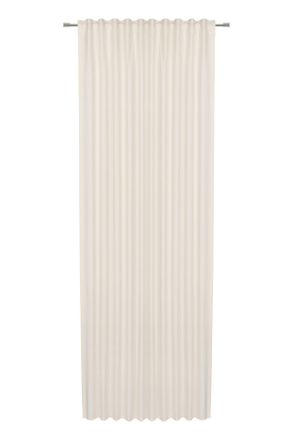 Boxxx Fertigvorhang, Naturfarben, Textil, 140x255 cm, Oeko-Tex Standard 100, für Stange und Schiene geeignet, mit Kombiband, Heimtextilien