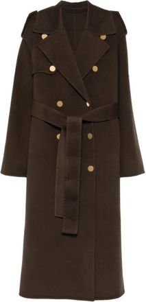 Alberta Ferretti Wool Trench