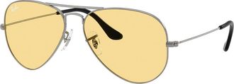 Ray-Ban RB3025 Aviator Large Metal 004/R6 Mens Sunglasses Gunmetal Size 58