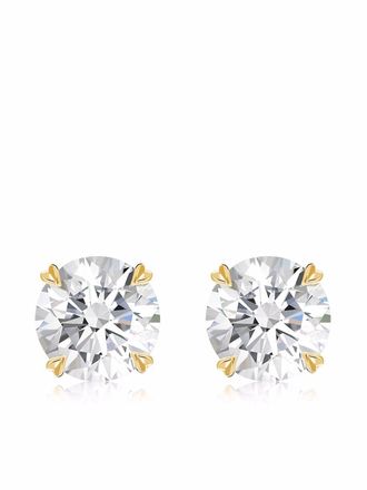Pragnell 18kt yellow gold Windsor 1.80ct diamond stud earrings