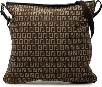 Fendi Pre-owned Fendi Zucchino Canvas Crossbody Ladies 4JHY5SR302U6NKTA