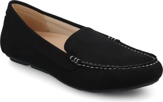Journee Collection Womens Oreta Medium and Wide Width Driving Loafer