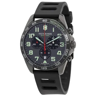 Victorinox by Swiss Army FieldForce Sport Chronograph Quartz Grey Dial Mens Watch 241891