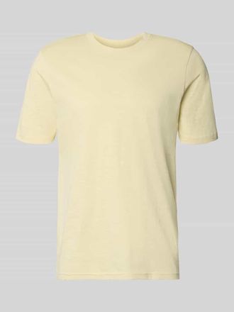 Mc Neal Regular Fit T-Shirt mit Rundhalsausschnitt in Hellgelb, Gr&ouml;&szlig;e XXXL