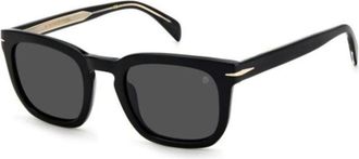 Eyewear by David Beckham 7076/S Zonnebril - unisex - Zonnebrillen - Zwart - 52 MM - Accessoires