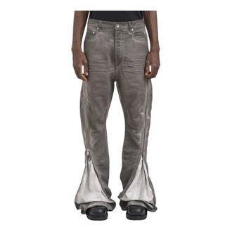 Rick Owens Jeans, Heren, Grijs, W31, Katoen, Bolan Banana Jeans