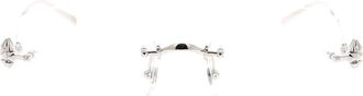 Cartier Glasses, unisex, Gray, Size: ONE SIZE Optical Frame