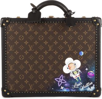 Louis Vuitton Pre-owned Womens Ltd. Ed. Vivienne Astronaute Cotteville Trunk 40 Accessories - Brown - One Size