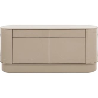 Kare Design Aparador 2 puertas y 2 cajones bicolor gris y beige