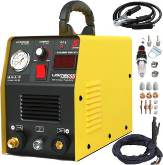 OEM Tagliatrice Al Plasma, Tecnologia Inverter Igbt, Corrente Nominale 55 A, Tensione Di Ingresso 110-220 V, Spessore Di Taglio 1-12 Mm, Ciclo Di Lavoro 6