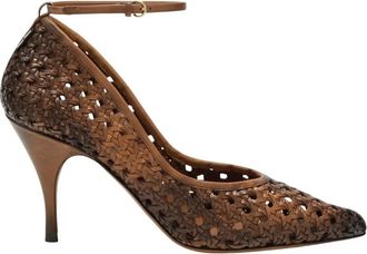 Miu Miu Schoenen, Dames, Bruin, 40 EU, Decollete