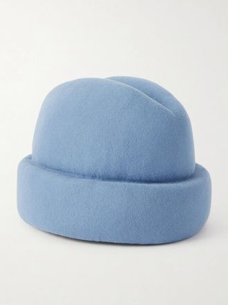 Gigi Burris Millinery Cappello In Feltro Di Lana Sharina - Blu