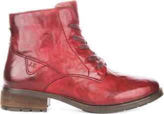 Josef Seibel Lace-up Boots, female, Red, 6 UK, Josef Seibel Kate 17 In Bordo For Women