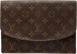 Louis Vuitton Pre-owned Clutches, female, Brown, Size: ONE SIZE Pre-owned Pochette Rabat 23