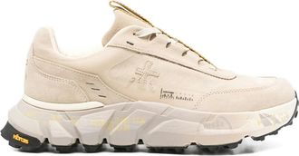 Premiata Devind 446 - Dames - Sneakers - Beige - 36 EU - Leer - Schoenen