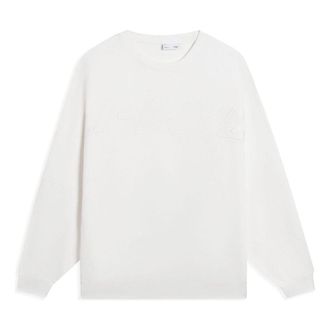 Li-Ning Logo Print Classic Pullover White AWDS927-2