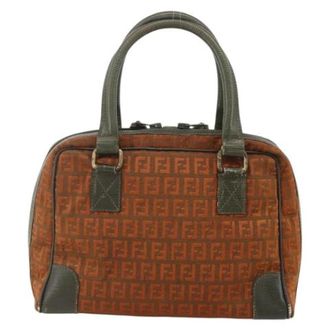 Fendi unisex, Pre-owned, Bruin, Maat: ONE Size Leer