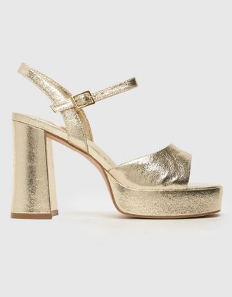 schuh Sabina - Scarpe con tacco color oro