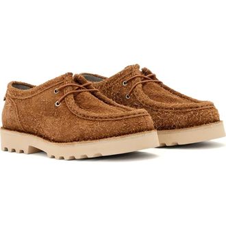AllSaints Skiff Apron Toe Shoe in Terracotta Brown at Nordstrom, Size 10