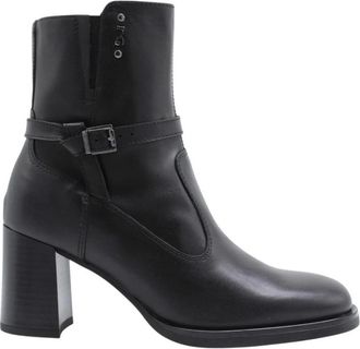 Nero Giardini Bellefontaine - Dames - Laarzen met Hak - Zwart - 36 EU - Schoenen