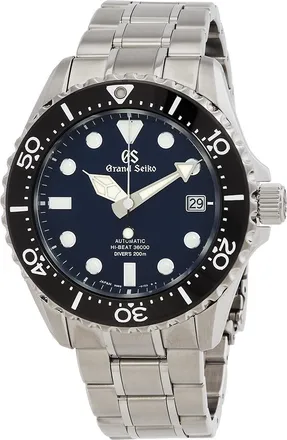 Grand Seiko Pre-owned Grand Seiko Sport Hi-Beat Automatic Black Dial Mens Watch SBGH289G