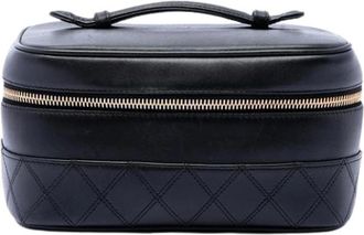 Chanel Borsa Vanity Pre-owned - - Pre-owned - Donna - Nero - ONE SIZE