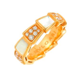 Bulgari Gold Pink Gold (18K) Band Ring (Pre-Owned)